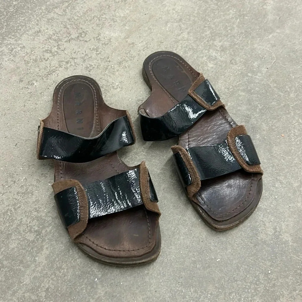 Marni flat sandals